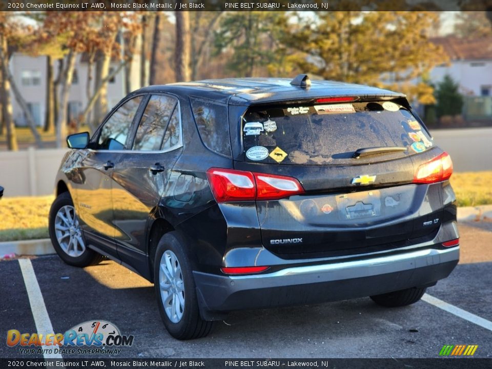 2020 Chevrolet Equinox LT AWD Mosaic Black Metallic / Jet Black Photo #9