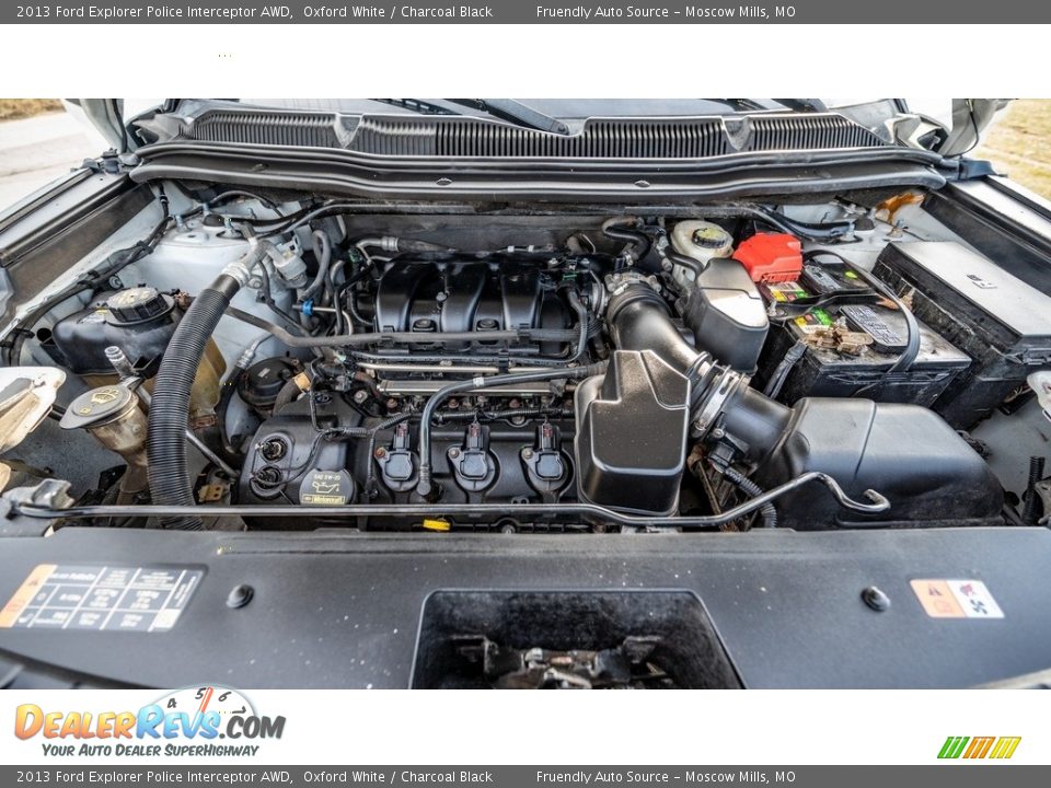 2013 Ford Explorer Police Interceptor AWD 3.7 Liter DOHC 24-Valve Ti-VCT V6 Engine Photo #16