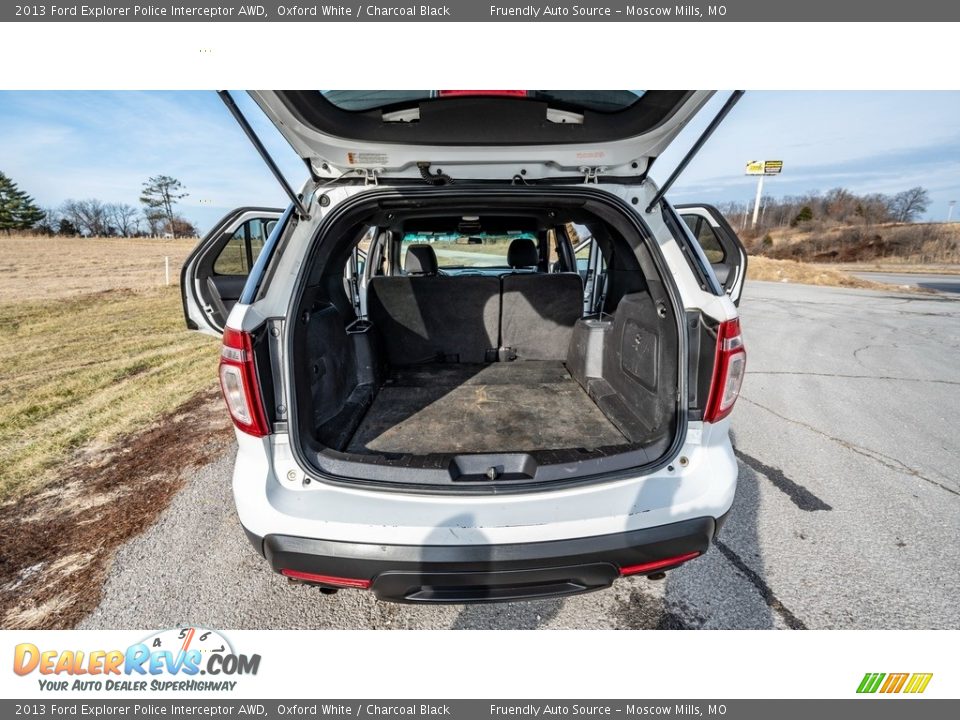 2013 Ford Explorer Police Interceptor AWD Trunk Photo #21