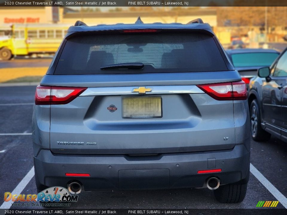 2020 Chevrolet Traverse LT AWD Satin Steel Metallic / Jet Black Photo #9