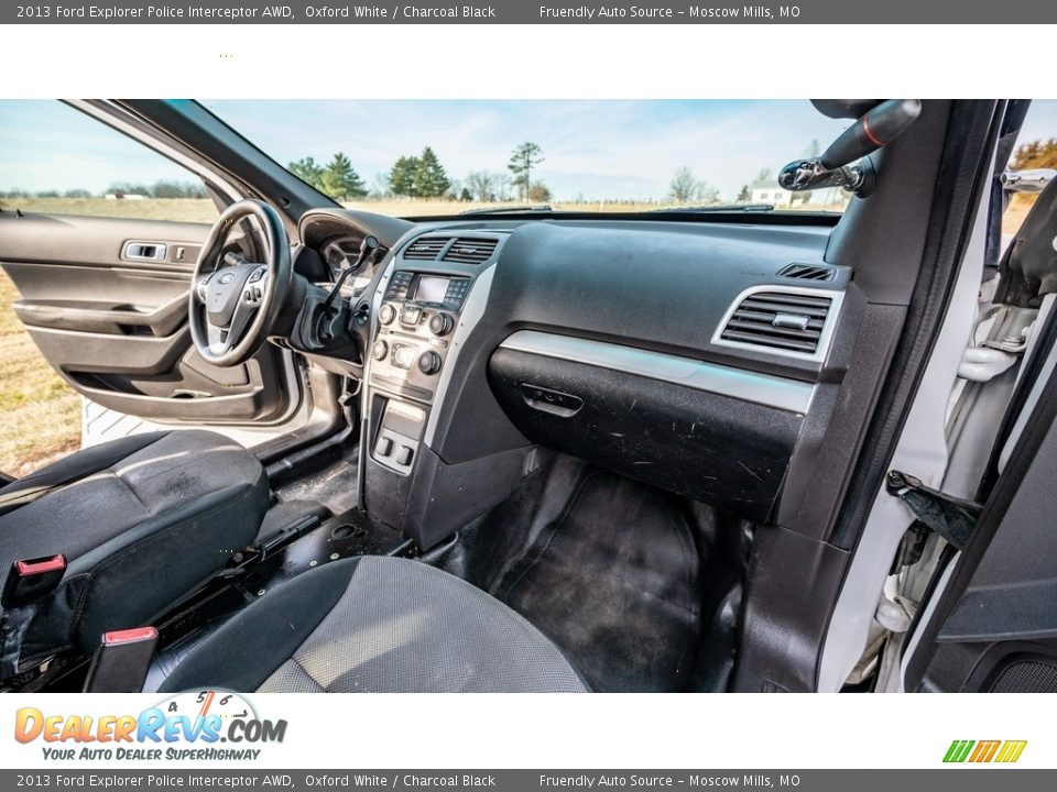 Dashboard of 2013 Ford Explorer Police Interceptor AWD Photo #23