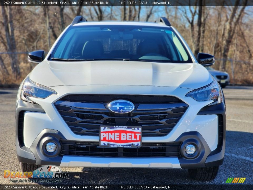 2023 Subaru Outback 2.5i Limited Crystal White Pearl / Slate Black Photo #2