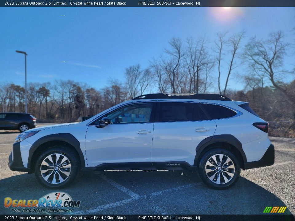 2023 Subaru Outback 2.5i Limited Crystal White Pearl / Slate Black Photo #3