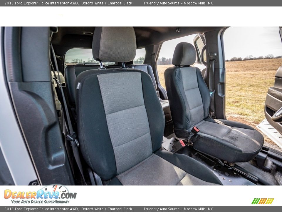 Front Seat of 2013 Ford Explorer Police Interceptor AWD Photo #25