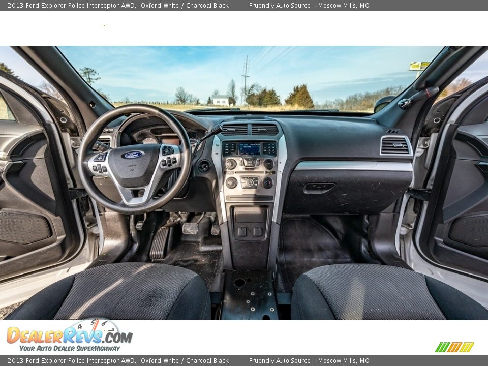 Dashboard of 2013 Ford Explorer Police Interceptor AWD Photo #26