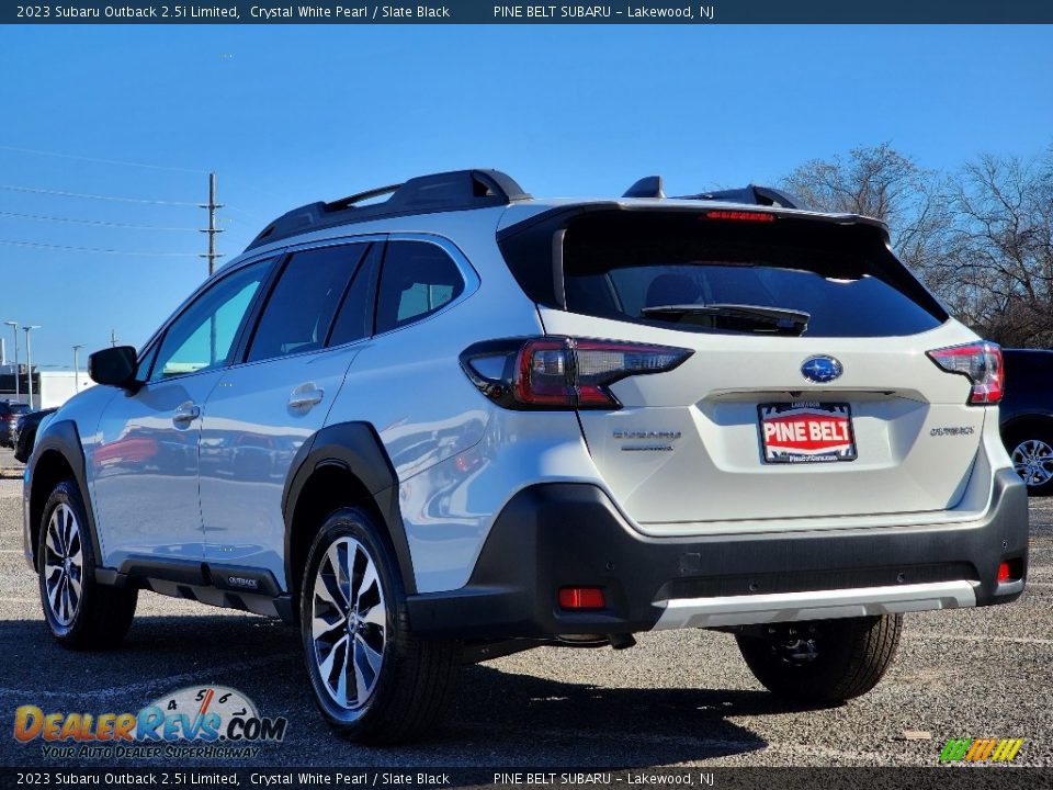 2023 Subaru Outback 2.5i Limited Crystal White Pearl / Slate Black Photo #4