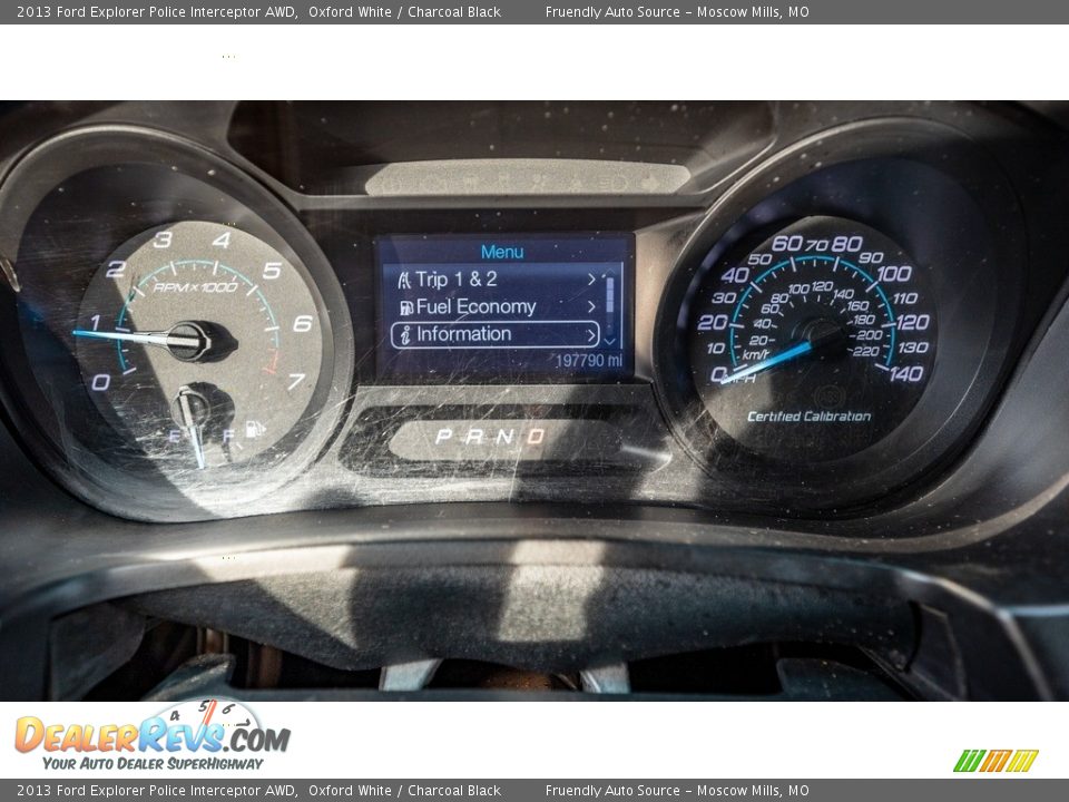 2013 Ford Explorer Police Interceptor AWD Gauges Photo #28