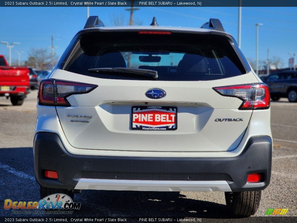 2023 Subaru Outback 2.5i Limited Crystal White Pearl / Slate Black Photo #6