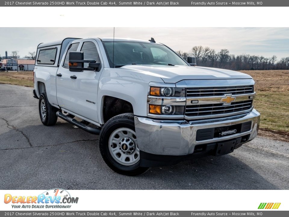 2017 Chevrolet Silverado 2500HD Work Truck Double Cab 4x4 Summit White / Dark Ash/Jet Black Photo #1