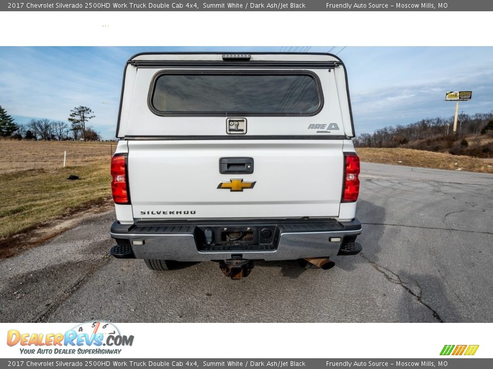 2017 Chevrolet Silverado 2500HD Work Truck Double Cab 4x4 Summit White / Dark Ash/Jet Black Photo #5