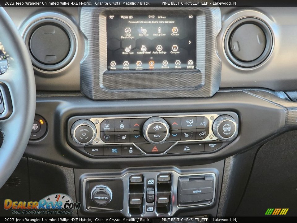 Controls of 2023 Jeep Wrangler Unlimited Willys 4XE Hybrid Photo #10