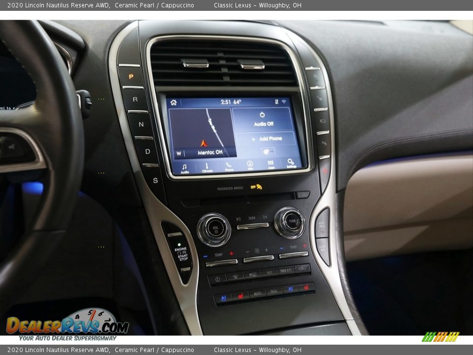 Controls of 2020 Lincoln Nautilus Reserve AWD Photo #9