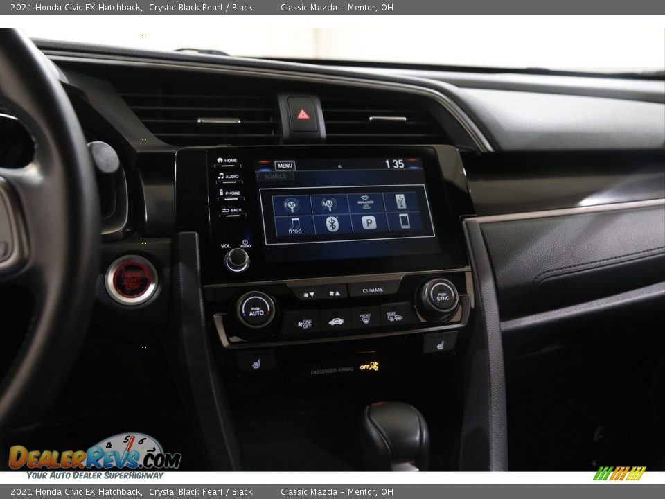 Controls of 2021 Honda Civic EX Hatchback Photo #9