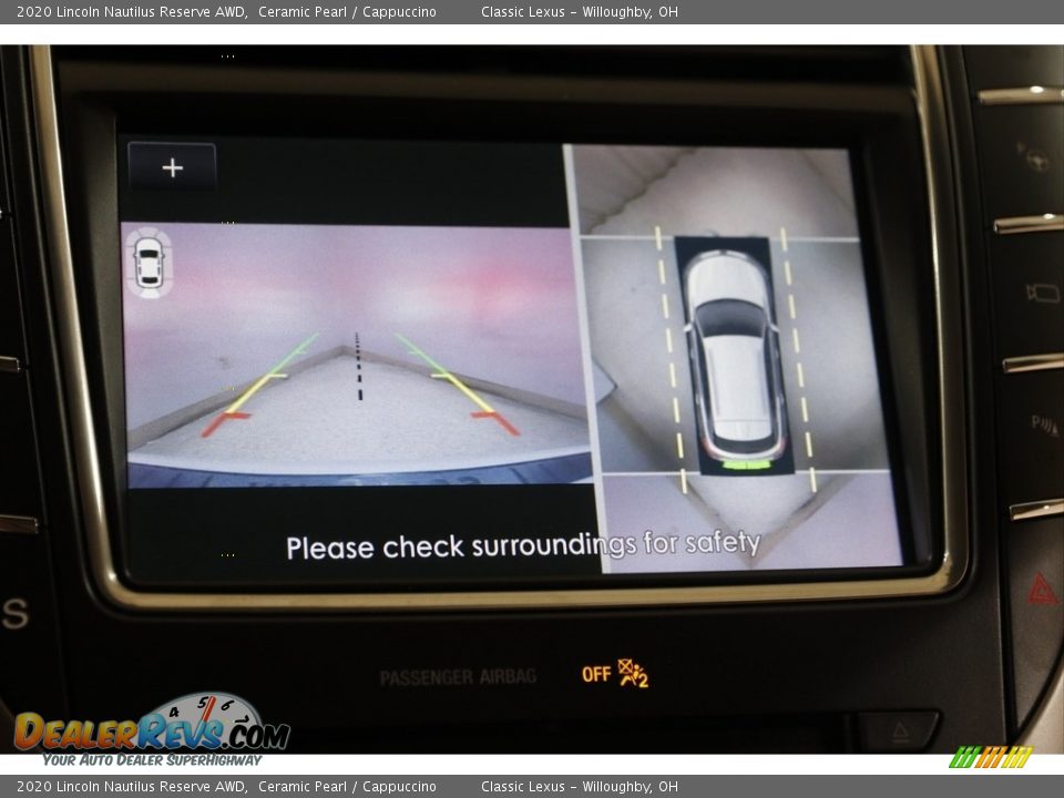 Controls of 2020 Lincoln Nautilus Reserve AWD Photo #14