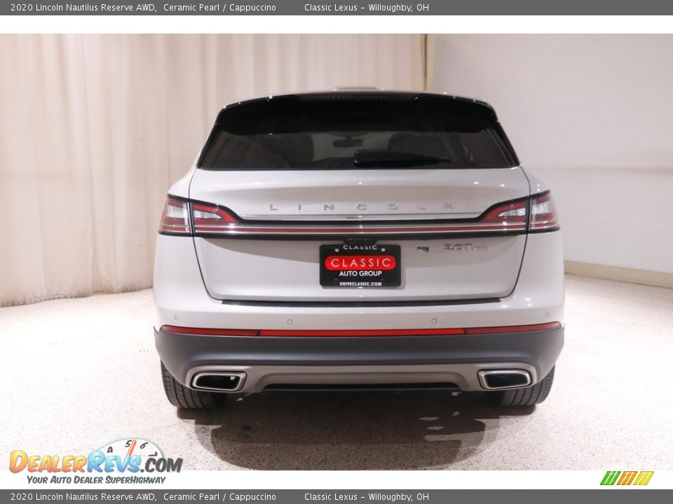 2020 Lincoln Nautilus Reserve AWD Ceramic Pearl / Cappuccino Photo #22