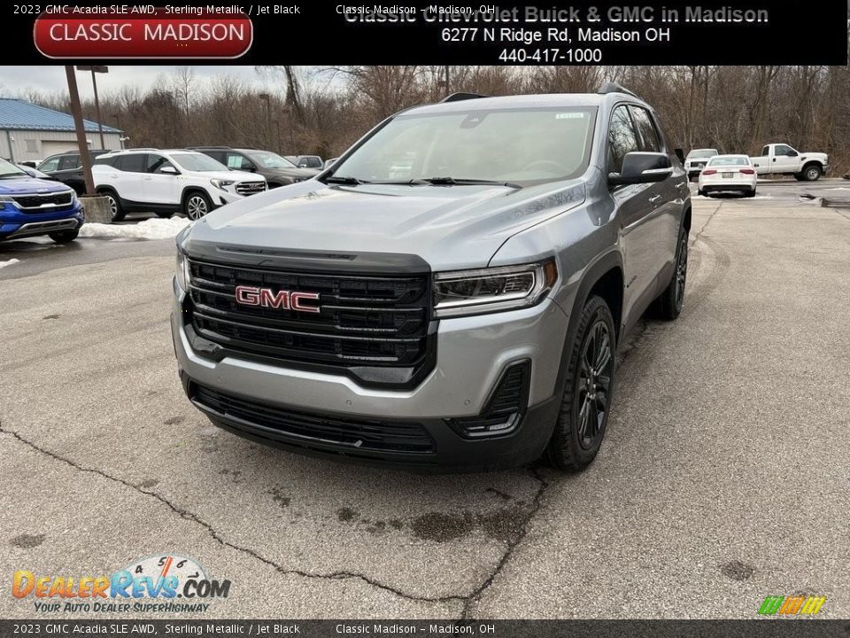 2023 GMC Acadia SLE AWD Sterling Metallic / Jet Black Photo #1