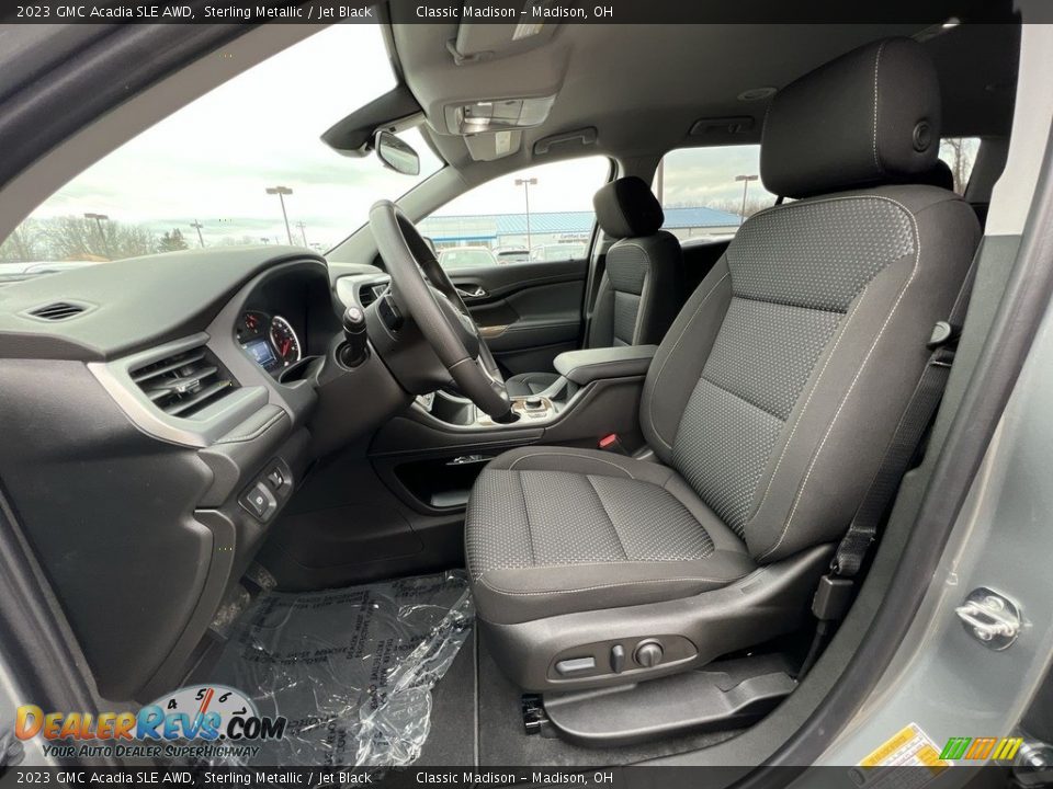 Jet Black Interior - 2023 GMC Acadia SLE AWD Photo #6