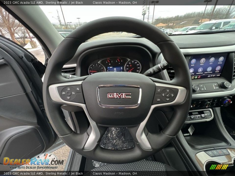2023 GMC Acadia SLE AWD Steering Wheel Photo #9