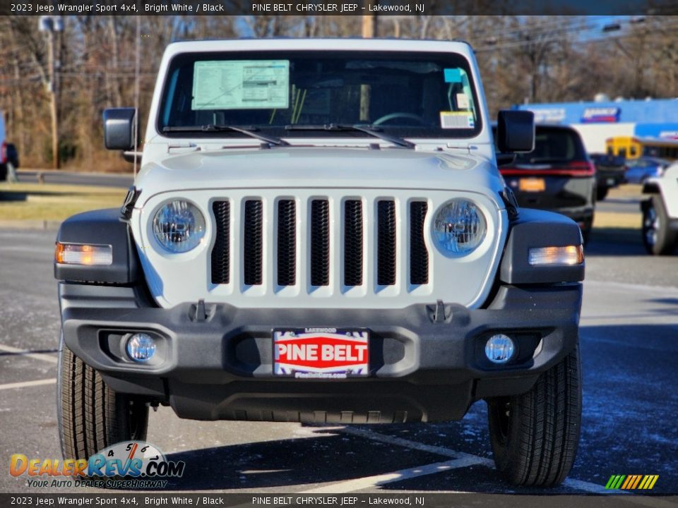 2023 Jeep Wrangler Sport 4x4 Bright White / Black Photo #2