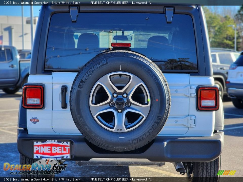 2023 Jeep Wrangler Sport 4x4 Bright White / Black Photo #6