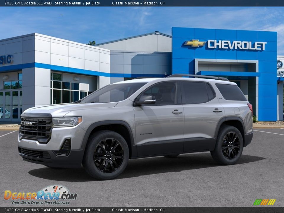 2023 GMC Acadia SLE AWD Sterling Metallic / Jet Black Photo #22