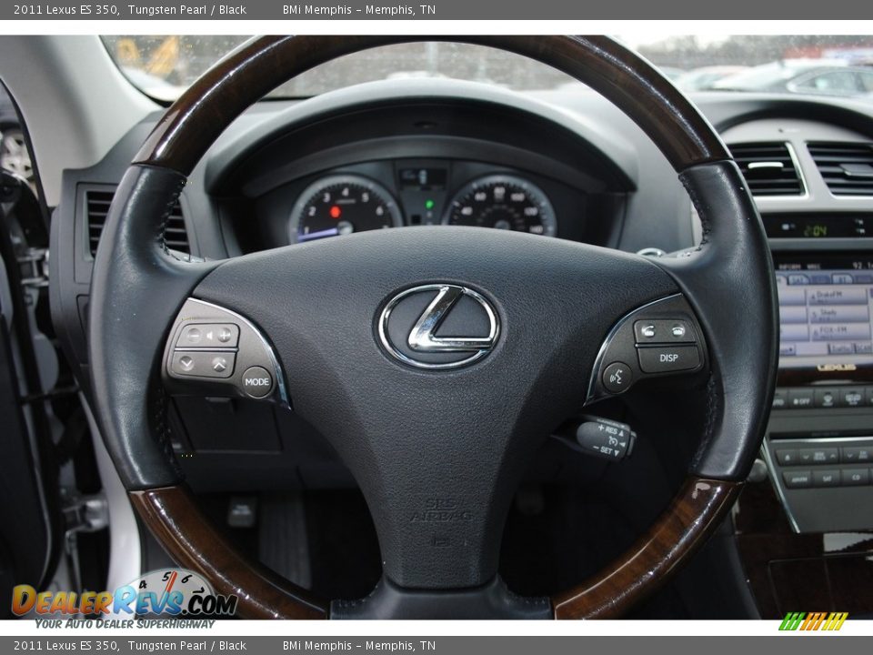 2011 Lexus ES 350 Tungsten Pearl / Black Photo #12