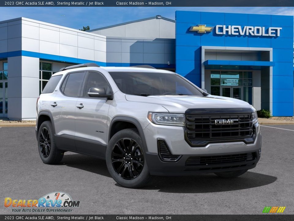 2023 GMC Acadia SLE AWD Sterling Metallic / Jet Black Photo #27