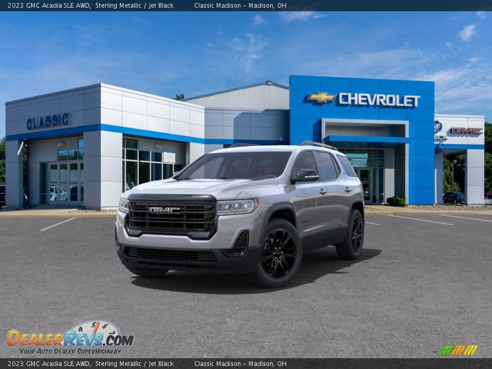 2023 GMC Acadia SLE AWD Sterling Metallic / Jet Black Photo #28