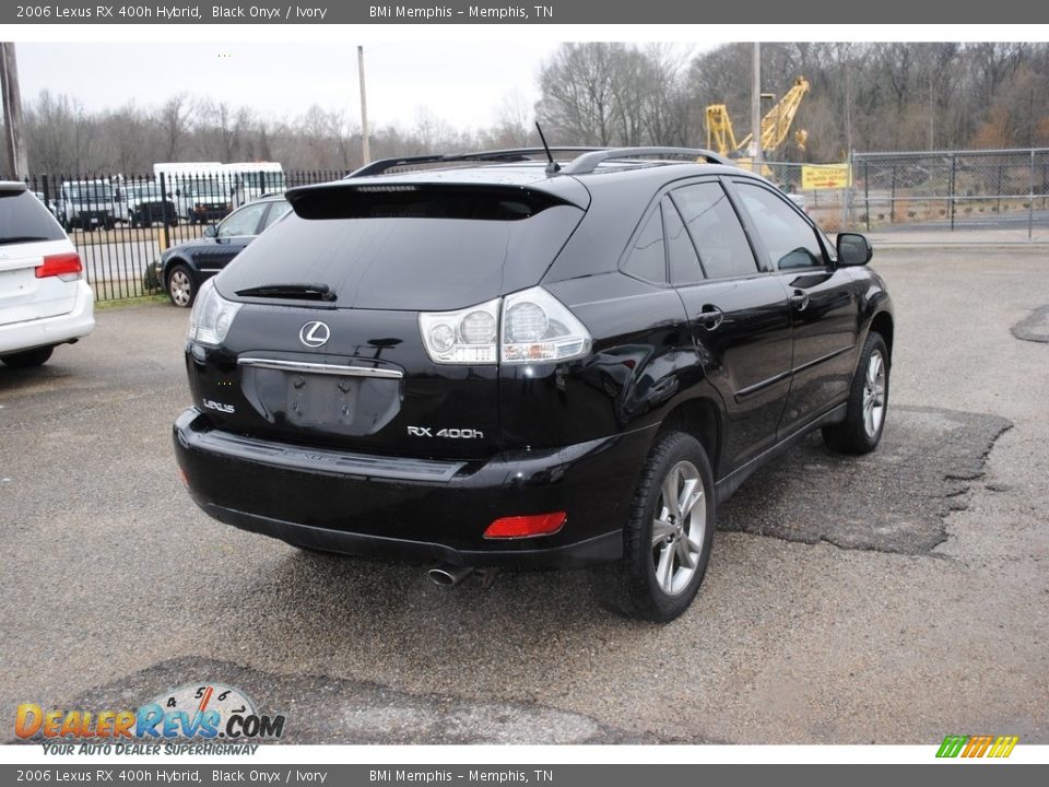 2006 Lexus RX 400h Hybrid Black Onyx / Ivory Photo #5