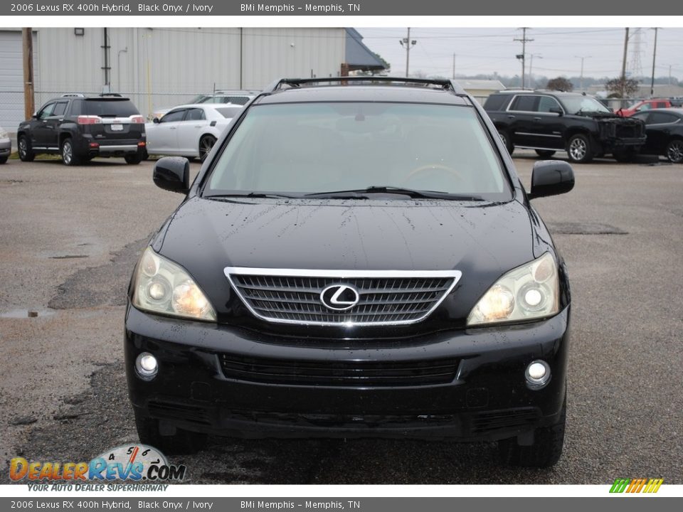 2006 Lexus RX 400h Hybrid Black Onyx / Ivory Photo #8