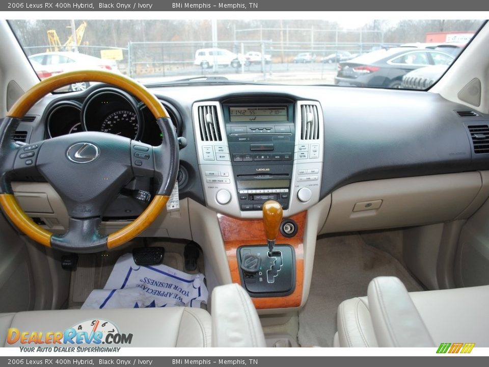 2006 Lexus RX 400h Hybrid Black Onyx / Ivory Photo #9