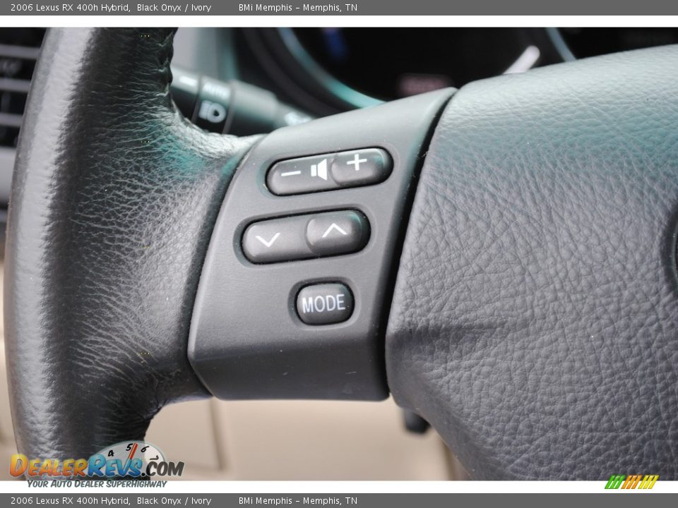 2006 Lexus RX 400h Hybrid Black Onyx / Ivory Photo #13