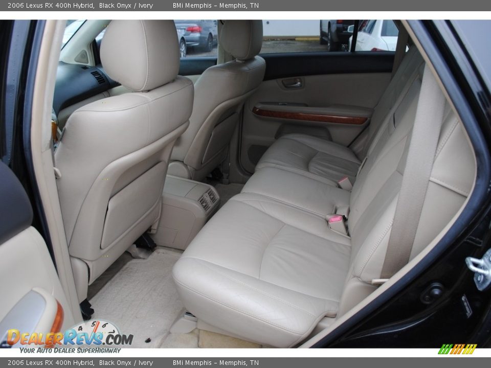 2006 Lexus RX 400h Hybrid Black Onyx / Ivory Photo #18