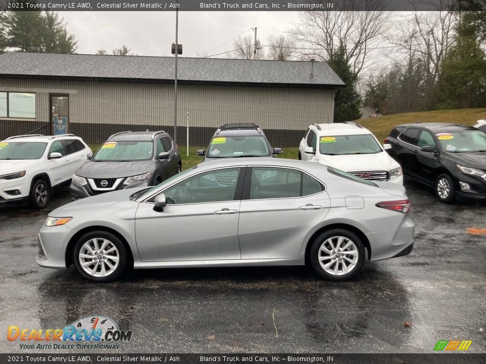 Celestial Silver Metallic 2021 Toyota Camry LE AWD Photo #1