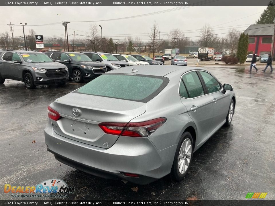 2021 Toyota Camry LE AWD Celestial Silver Metallic / Ash Photo #4