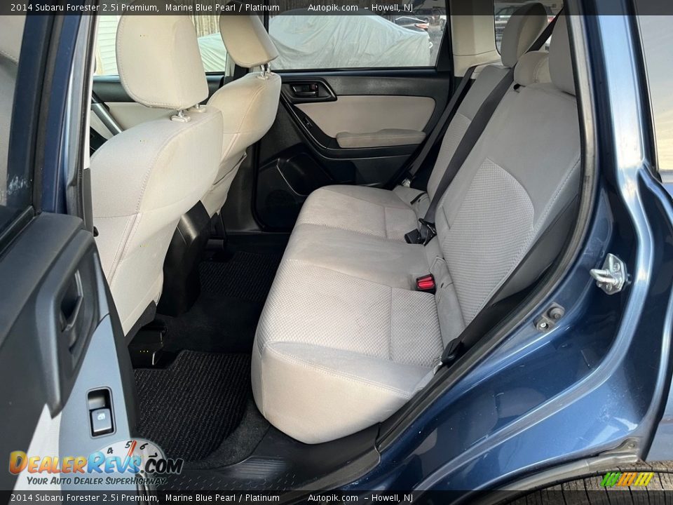 2014 Subaru Forester 2.5i Premium Marine Blue Pearl / Platinum Photo #13