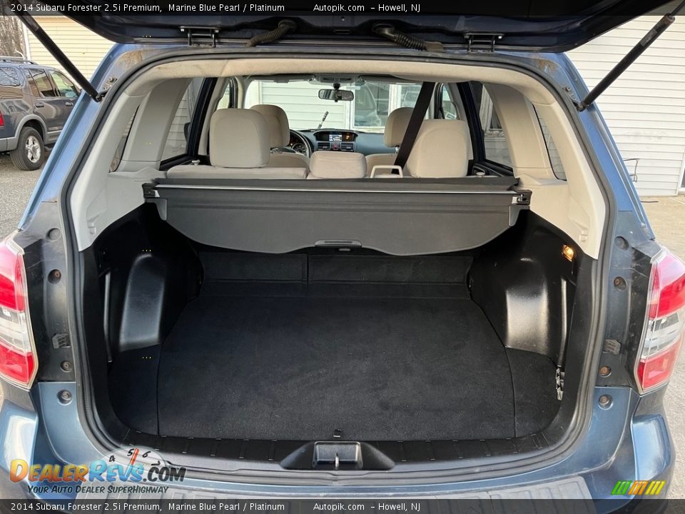 2014 Subaru Forester 2.5i Premium Marine Blue Pearl / Platinum Photo #15
