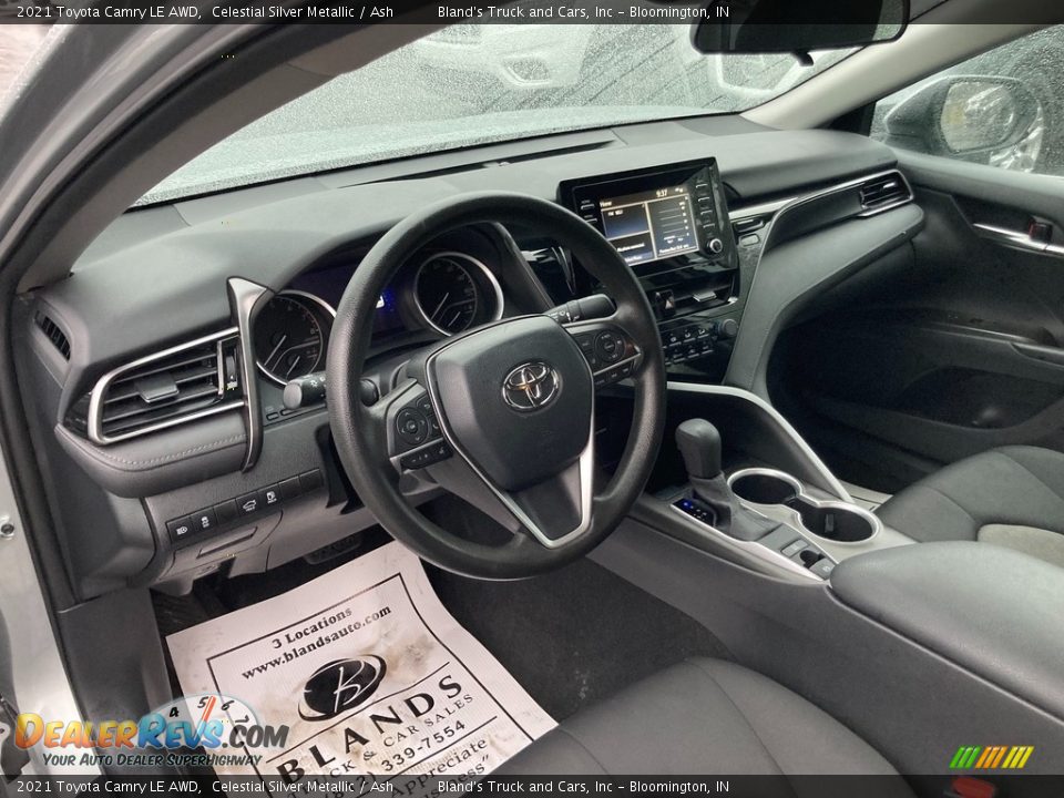 Ash Interior - 2021 Toyota Camry LE AWD Photo #10