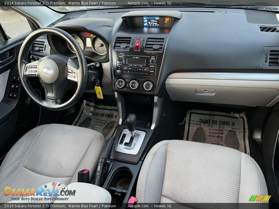 2014 Subaru Forester 2.5i Premium Marine Blue Pearl / Platinum Photo #18