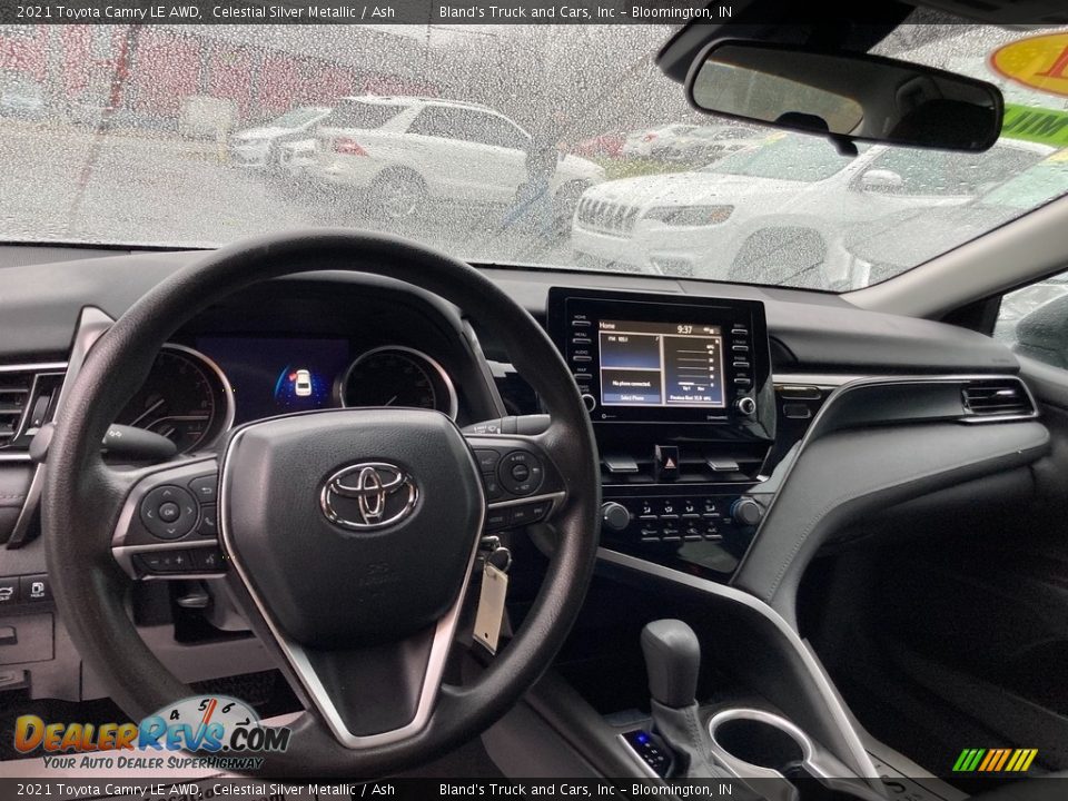 Dashboard of 2021 Toyota Camry LE AWD Photo #14