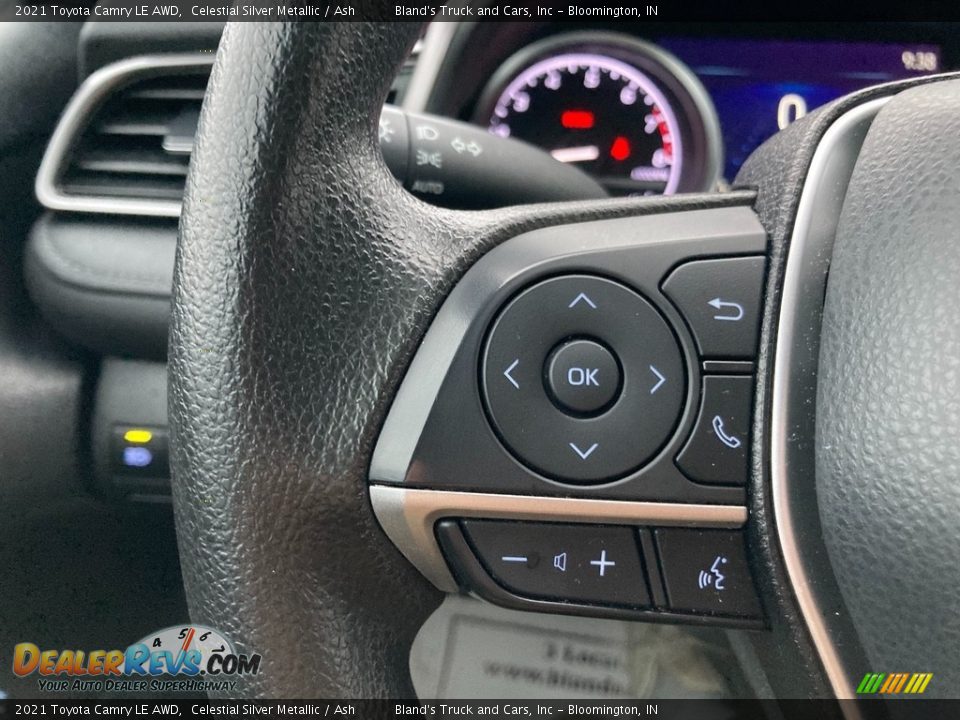 2021 Toyota Camry LE AWD Steering Wheel Photo #16