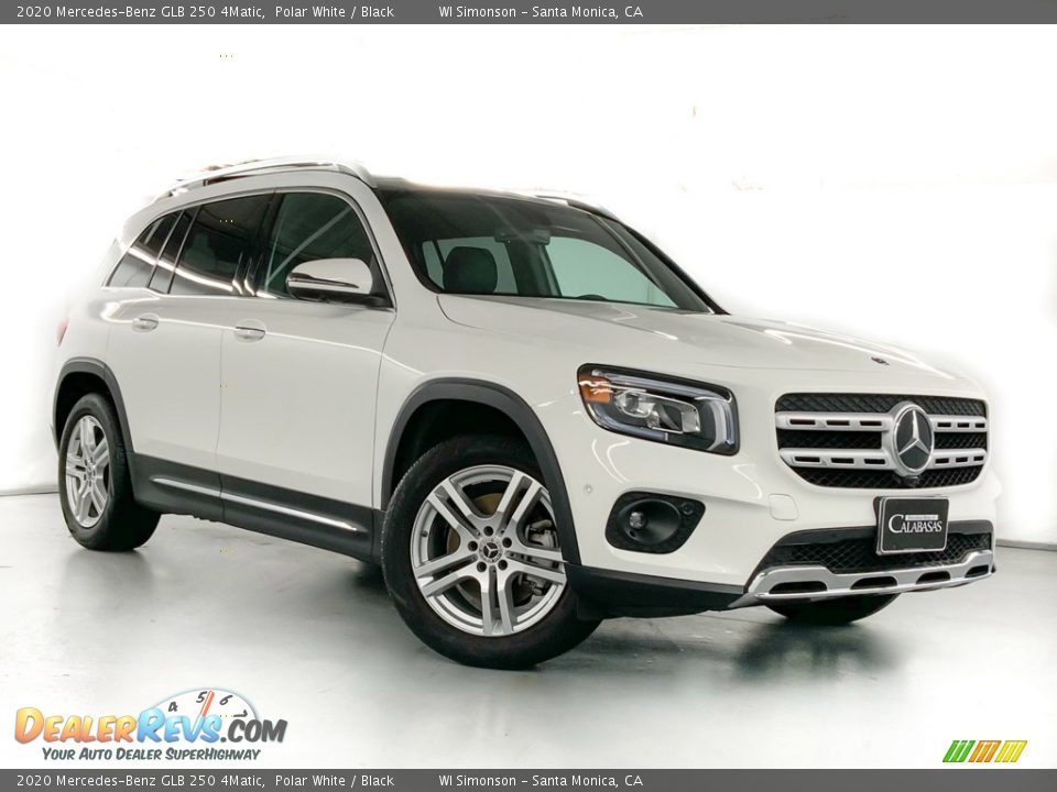 2020 Mercedes-Benz GLB 250 4Matic Polar White / Black Photo #2