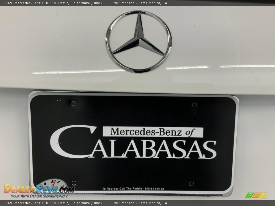 2020 Mercedes-Benz GLB 250 4Matic Polar White / Black Photo #10