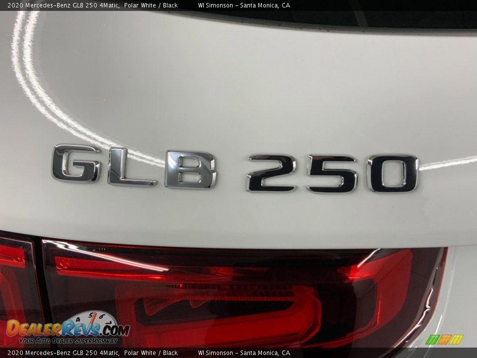 2020 Mercedes-Benz GLB 250 4Matic Polar White / Black Photo #11