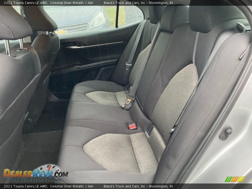 Rear Seat of 2021 Toyota Camry LE AWD Photo #29