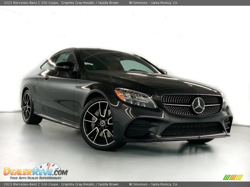 Front 3/4 View of 2023 Mercedes-Benz C 300 Coupe Photo #2