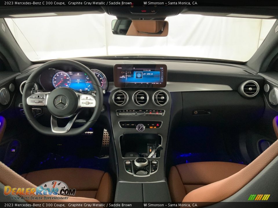 Saddle Brown Interior - 2023 Mercedes-Benz C 300 Coupe Photo #10