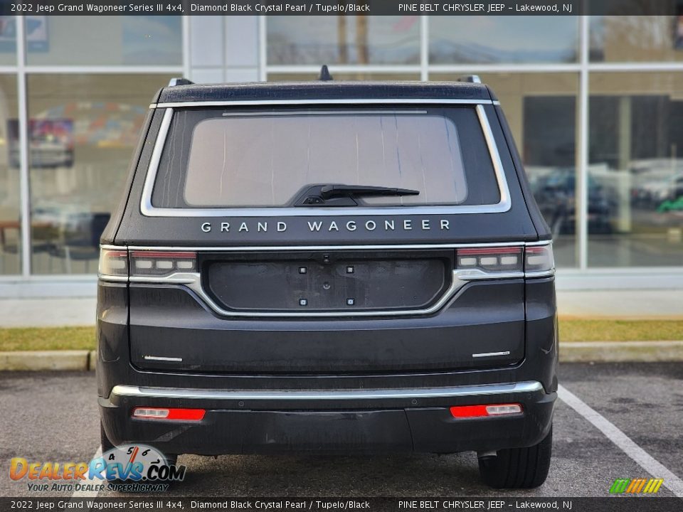 2022 Jeep Grand Wagoneer Series III 4x4 Diamond Black Crystal Pearl / Tupelo/Black Photo #7