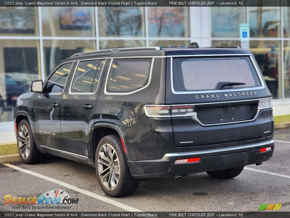 2022 Jeep Grand Wagoneer Series III 4x4 Diamond Black Crystal Pearl / Tupelo/Black Photo #8