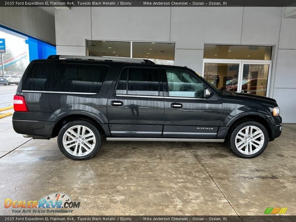 Tuxedo Black Metallic 2015 Ford Expedition EL Platinum 4x4 Photo #6